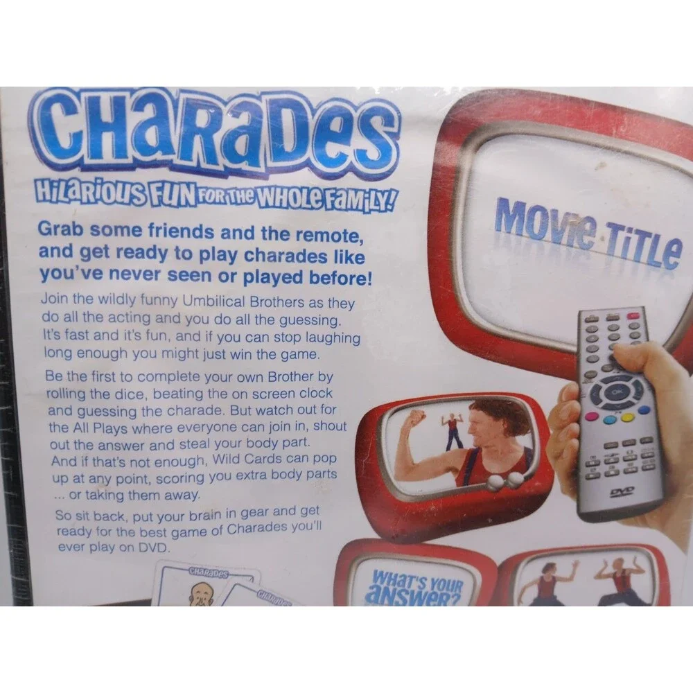 Charades [Interactive DVD Game, 669165001187] Hilarious Fun For The Whole Family